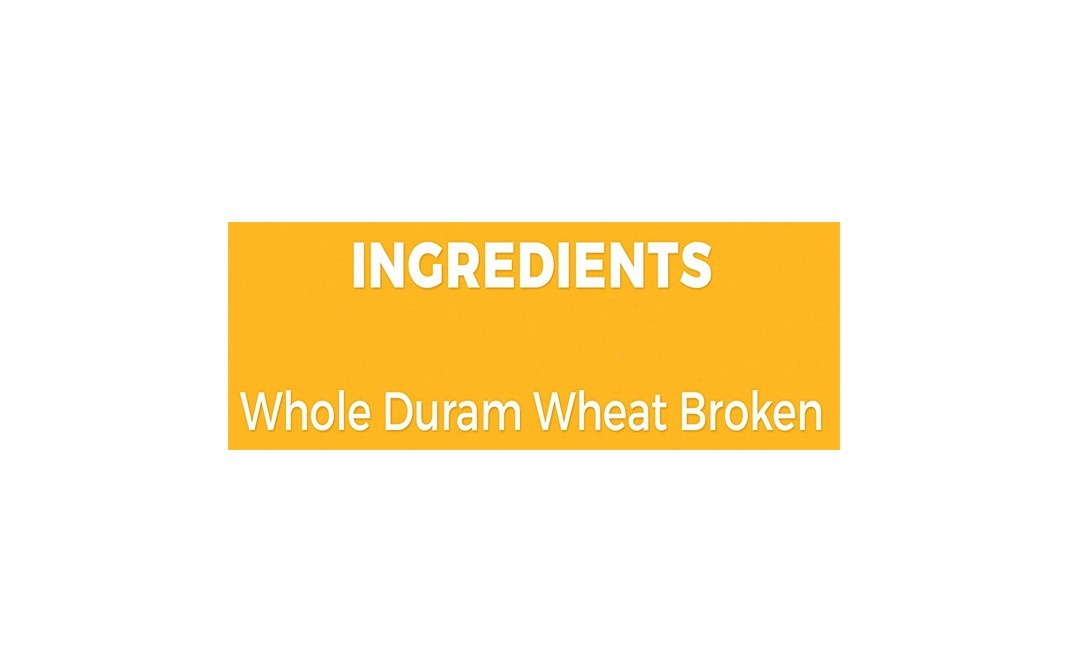 Vijay Gold Bansi Sooji Whole Durum Wheat Broken   Pack  1 kilogram